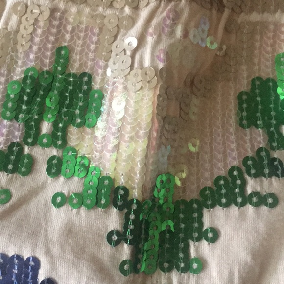 Multi-color sequin min skirt - Picture 4 of 4